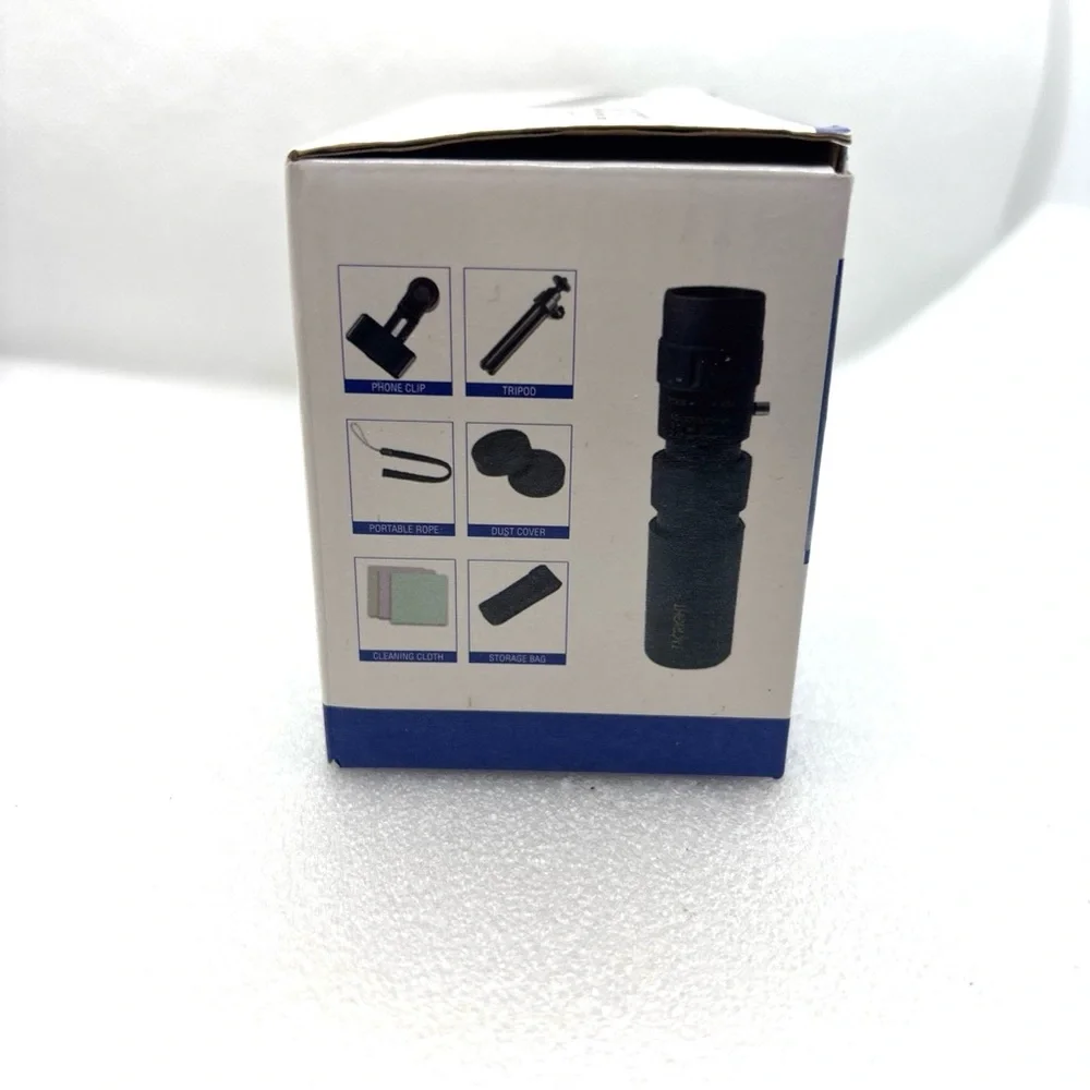 TacRight Monocular Telescope T-11 10X-300X Zoom 40MM (with phone mount) NIB
